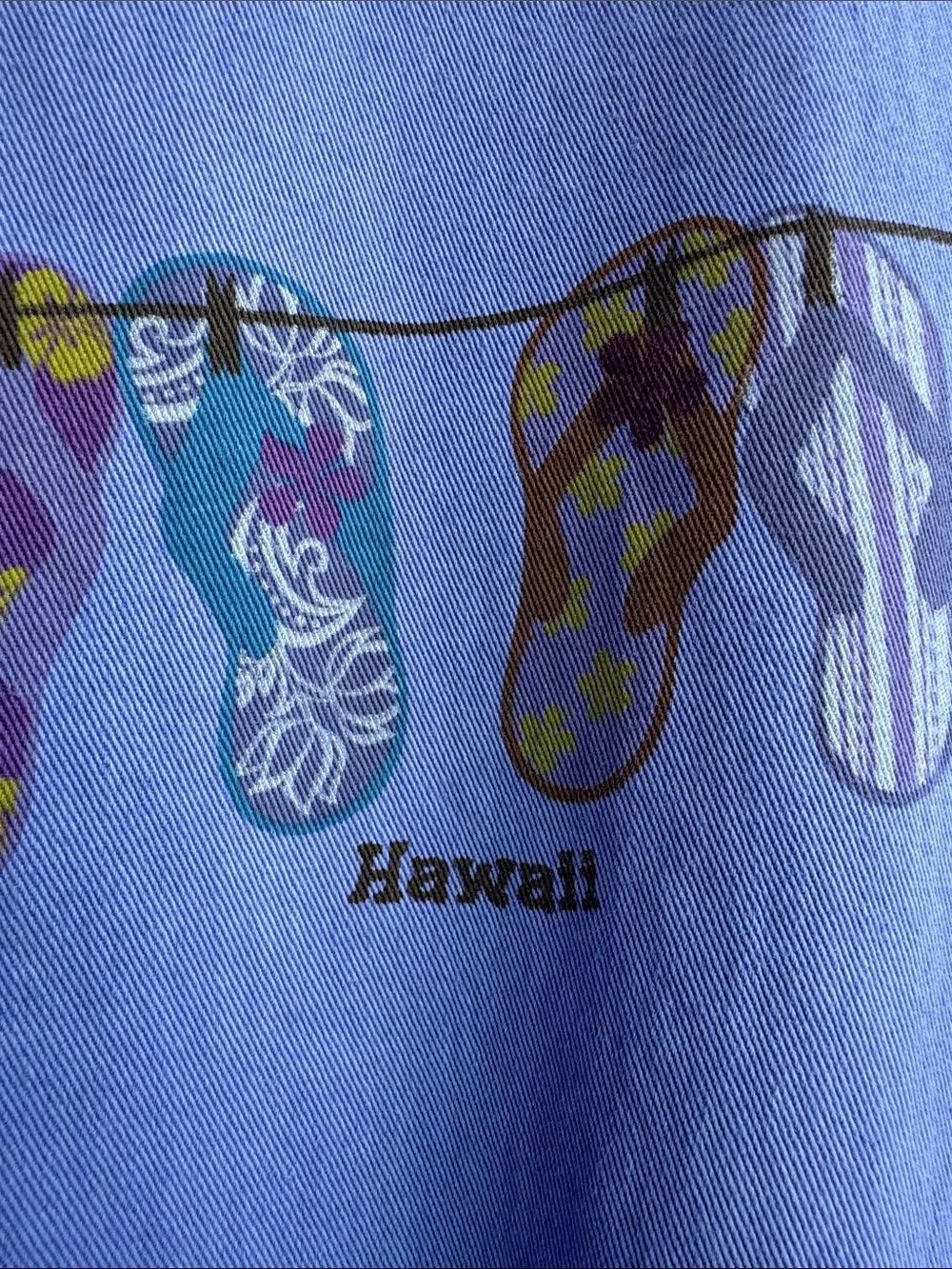 Crazy Shirts Vintage-Style purple Long Sleeve Shirt Womens XS Beach Hawaiian - Picture 6 of 14